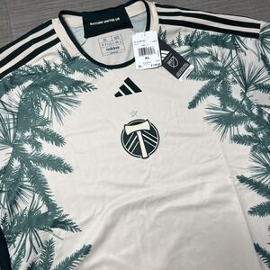 Adidas MLS Portland Timbers Men's 2024/25 Authentic Away Jersey HZ6200 Size XL